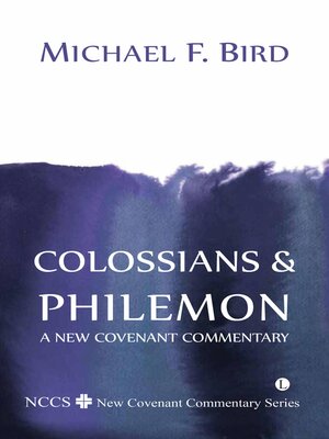 cover image of Colossians and Philemon